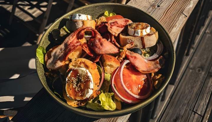 Salade lyonnaise Mozac